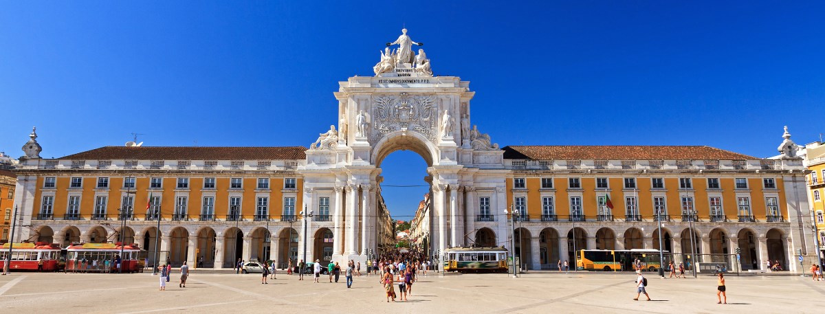 Praça do Comércio Lissabon 